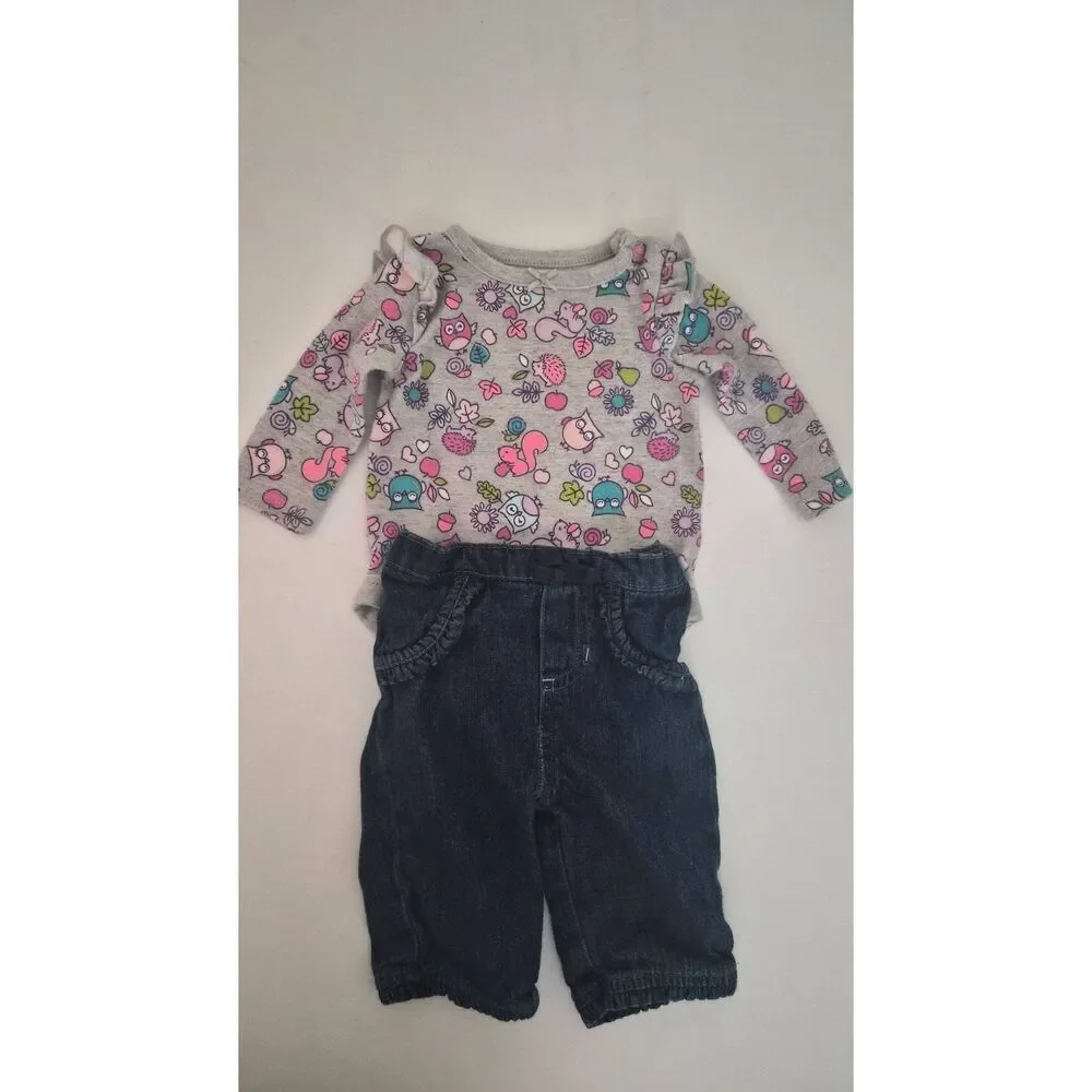 0-3months Baby Girl Clothes: Laura Ashley, Nicole Miller, Carter's, Garanimals